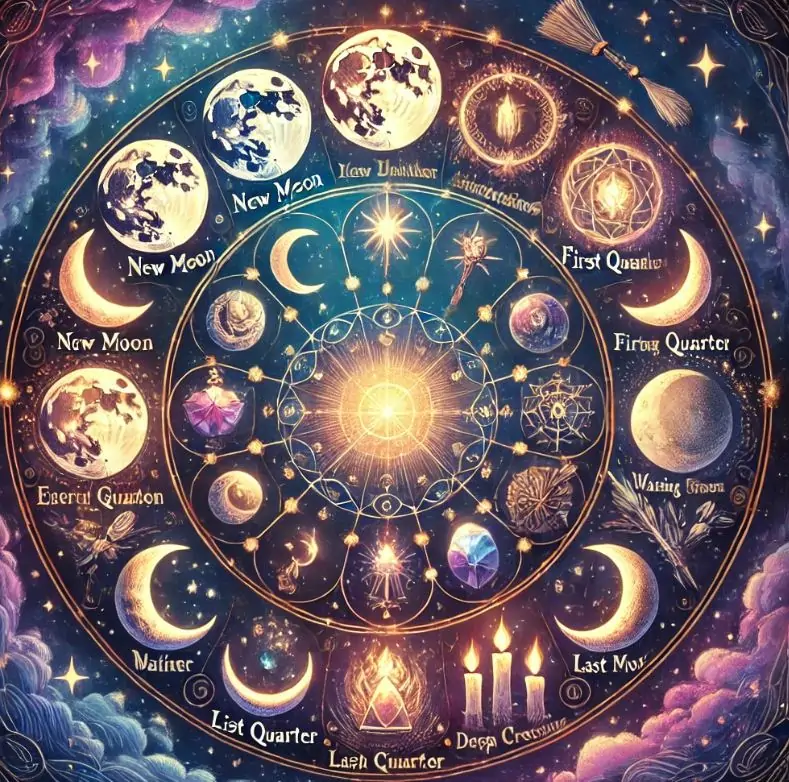 Moon Phase Insights & Rituals PHP