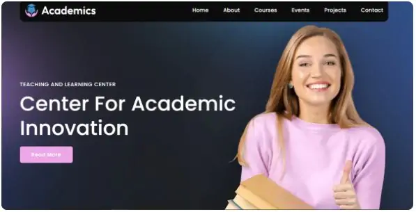 School Molly HTML Template